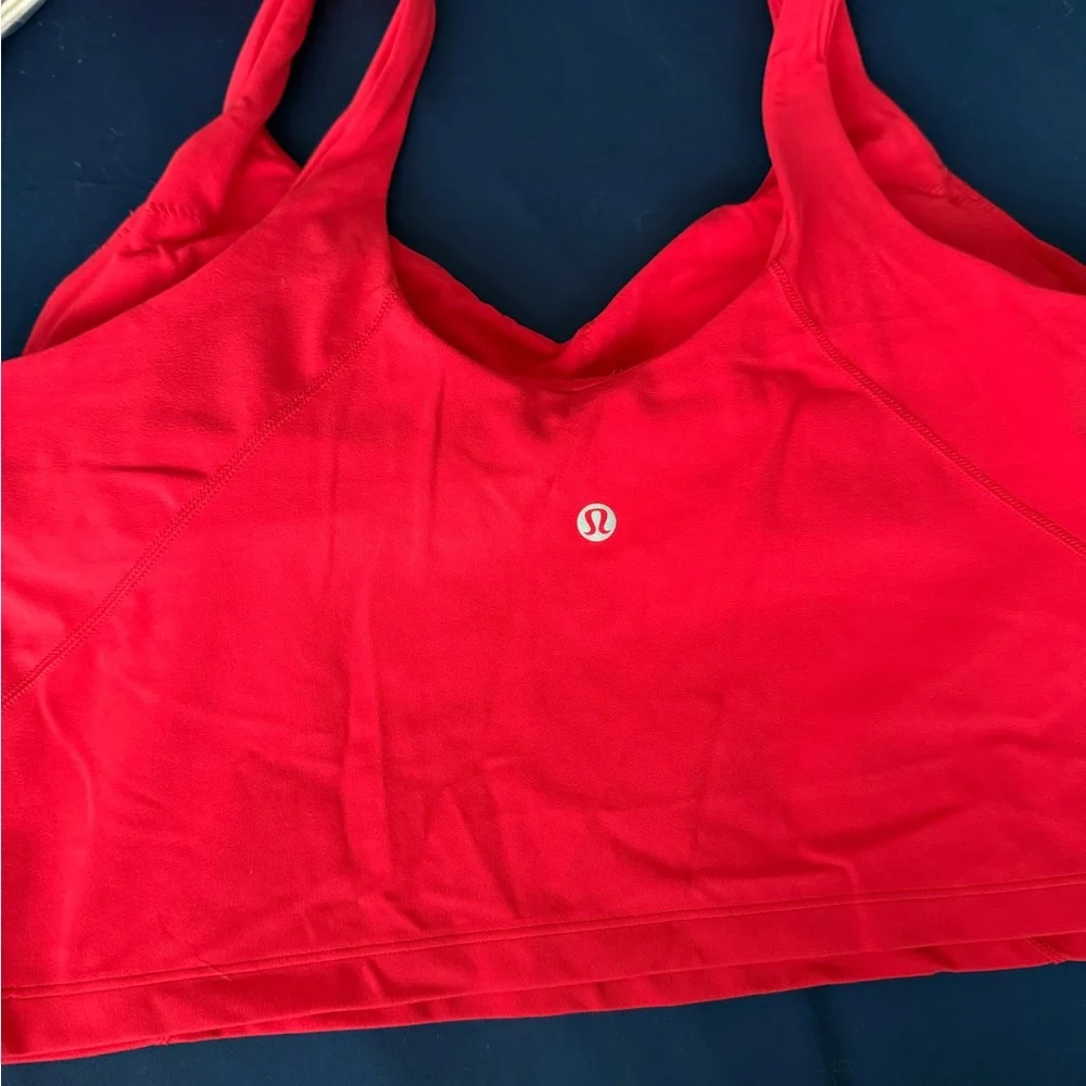 Women's Red Intimate Sleepwear Top - Picture 2 of 2